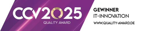 CCV Quality Award 2025 Winner - KI-Innovation