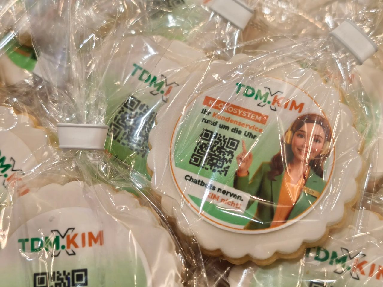 TDM CCW 2026 Berlin – TDMxKIM Kekse Messestand